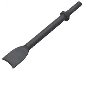 Cincel neumático para corte y desgarro, cincel plano de vástago de 0,401 para desgarro y corte, cincel divisor de soldadura por puntos.